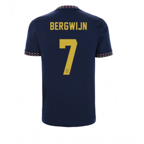 Fotbalové Dres Ajax Steven Bergwijn #7 Venkovní 2022-23 Krátký Rukáv